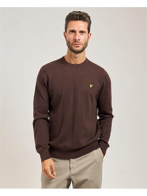 Lyle & Scott men's sweater with logo LYLE & SCOTT | KN2110VCX863